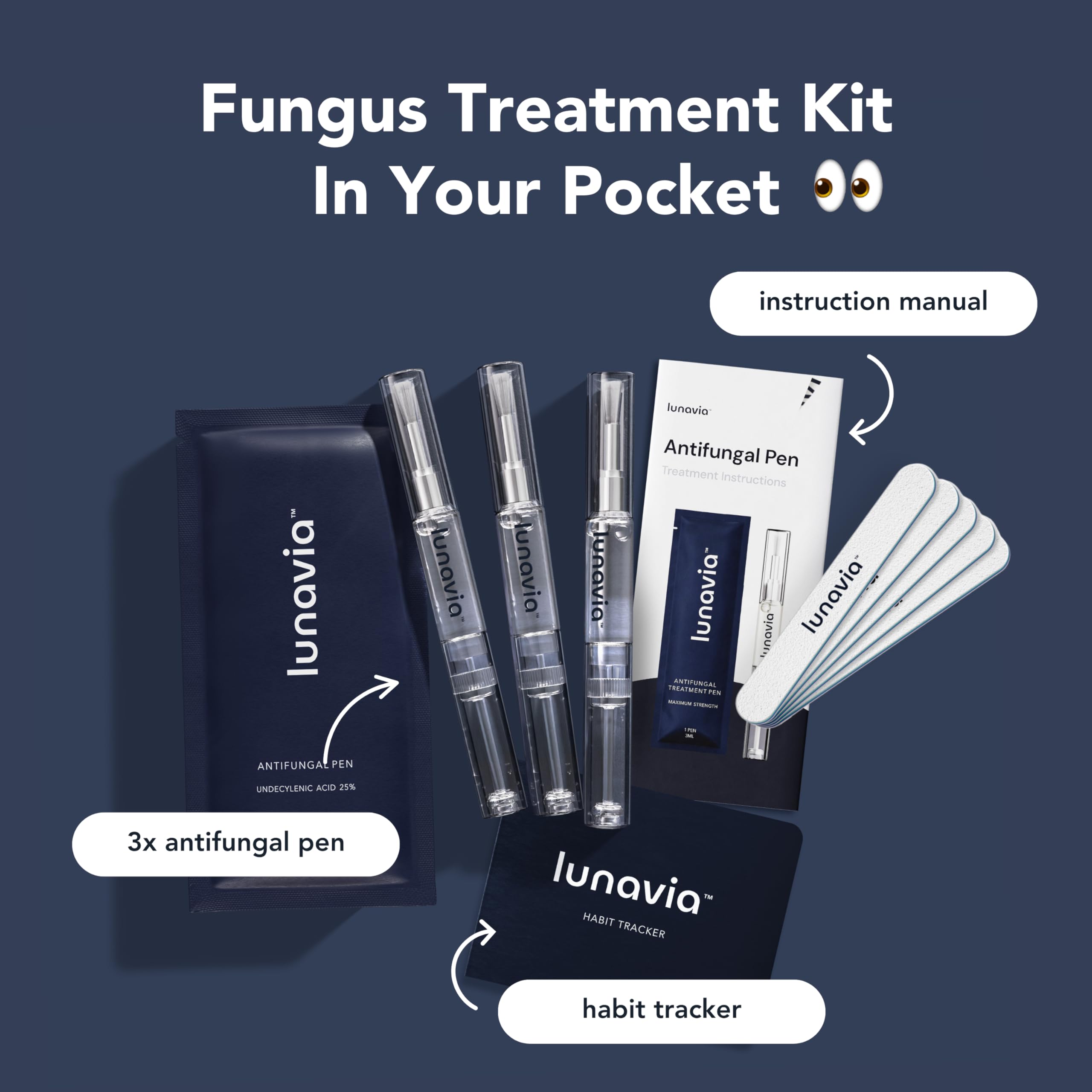 Lunavia Antifungal Pen for Athlete's Foot | Ringworm

