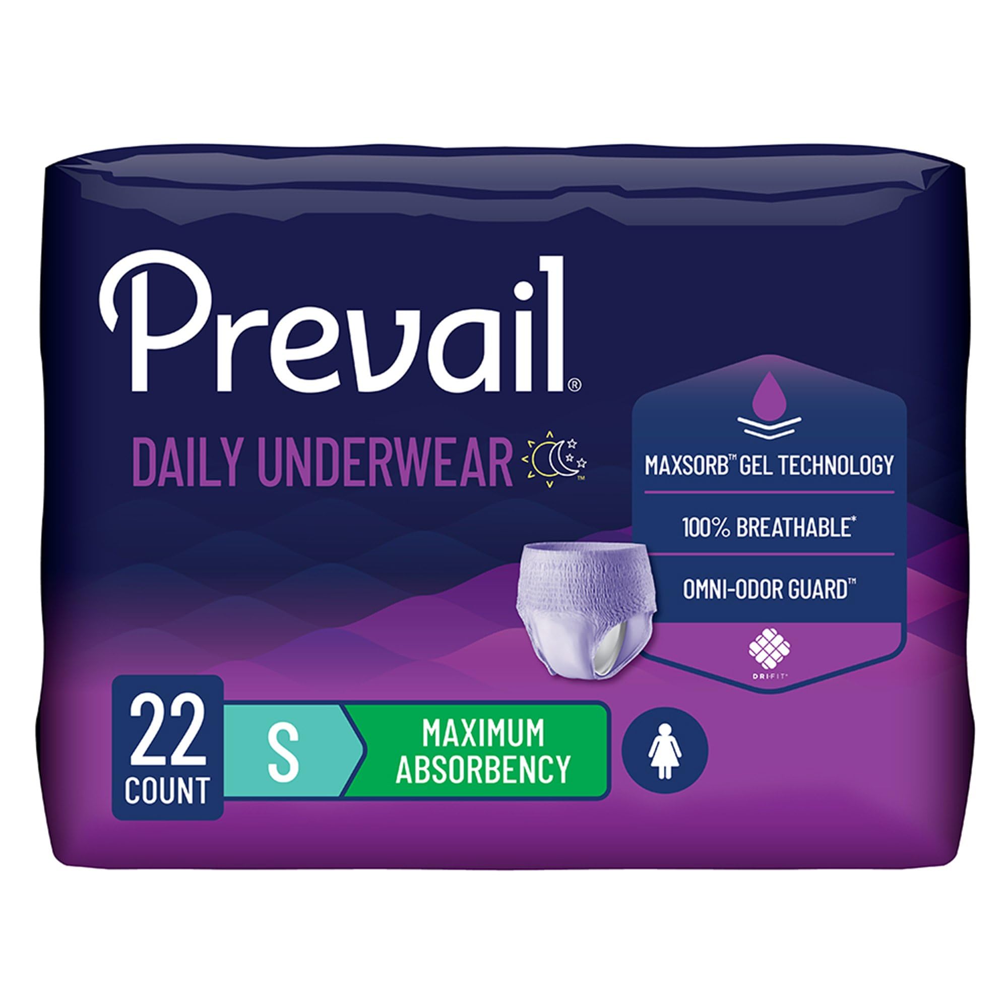 Prevail Proven Women's Incontinence Protective Underwear - Maximum Absorbency