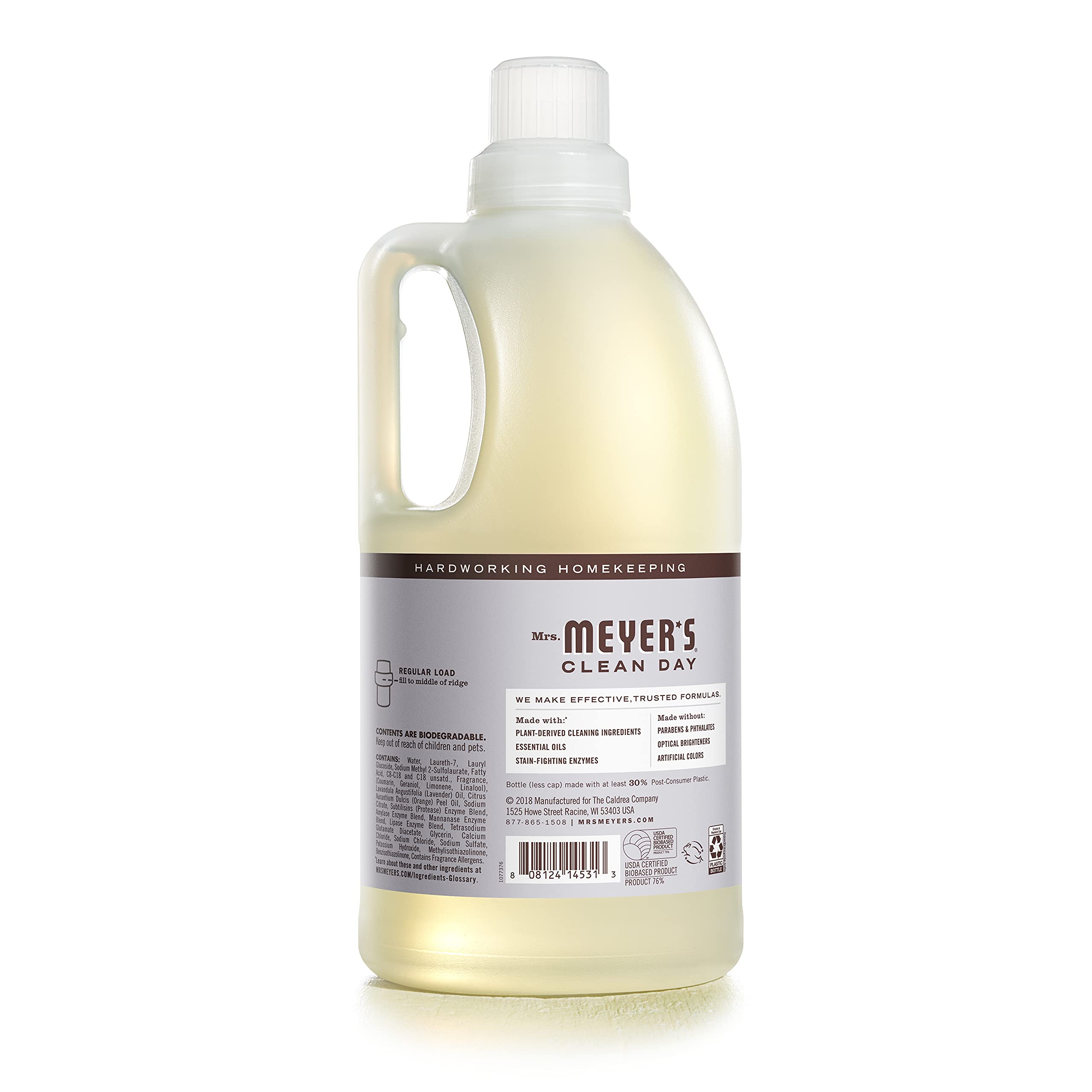 Laundry Detergent by Mrs. Meyer's Clean Day - Cruelty Free


