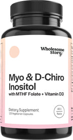 Wholesome Promise Myo-Inositol & D-Chiro Inositol Capsules

