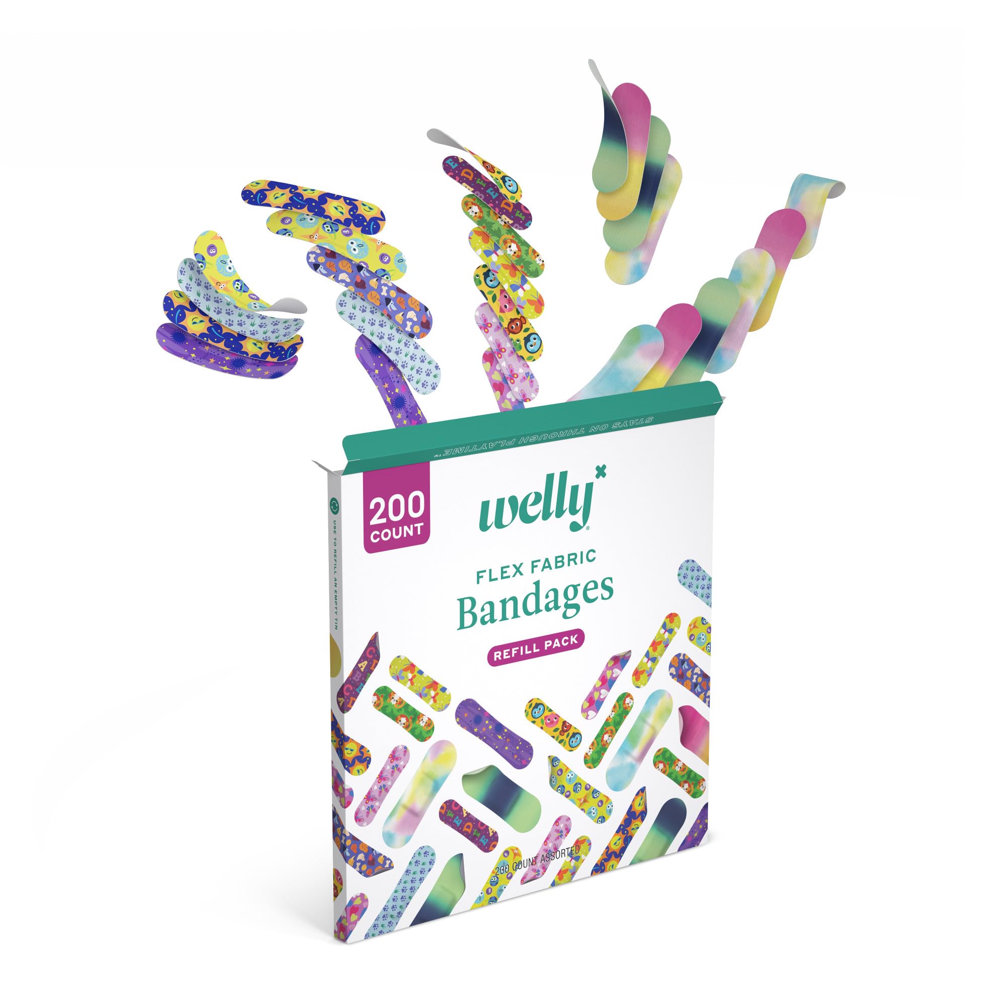 Welly Bandage Refills Adhesive Fabric Bandages

