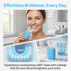 Sonic Electric Toothbrush for Adults – 360° Stain Removal

