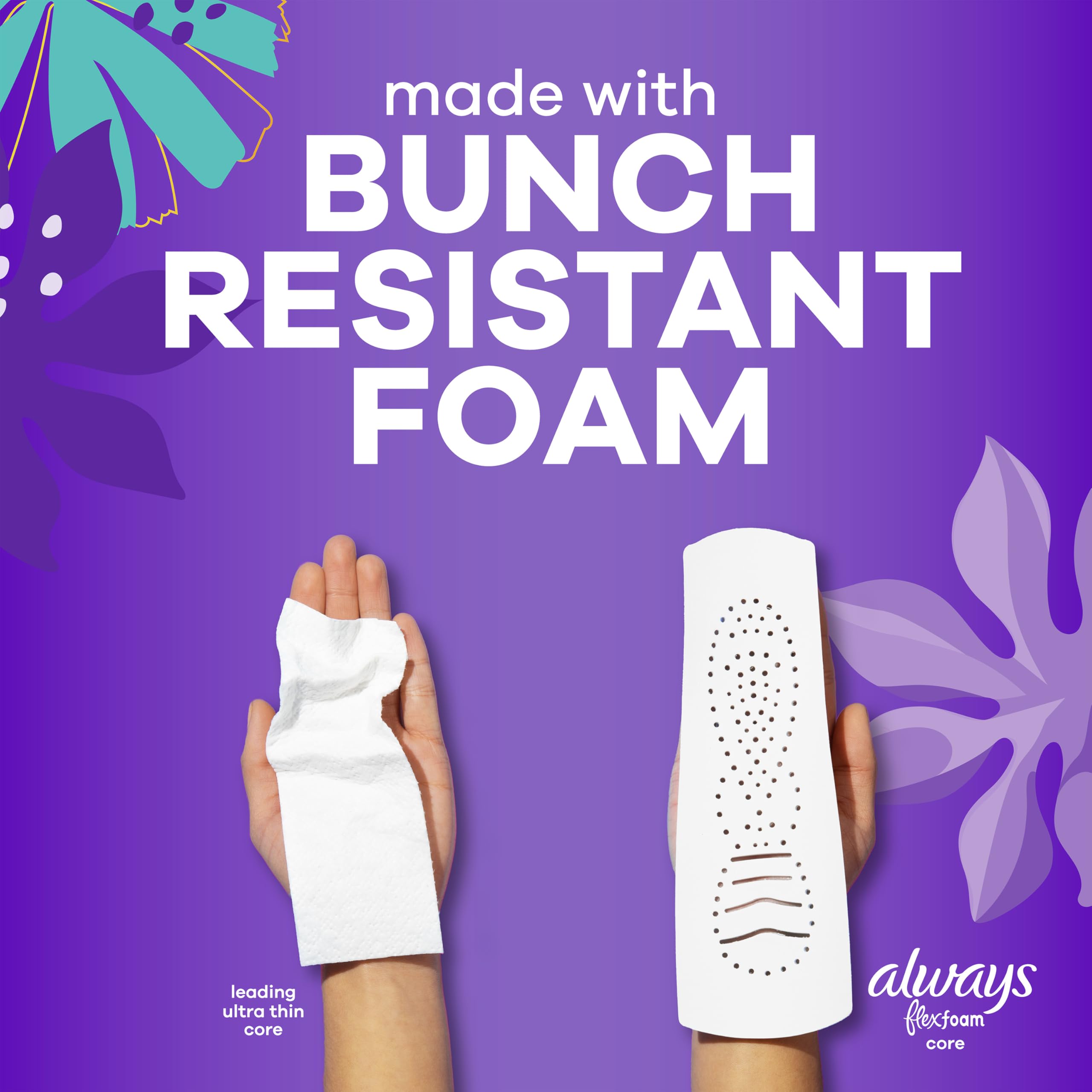 Always Radiant Teen Pads with FlexFoam


