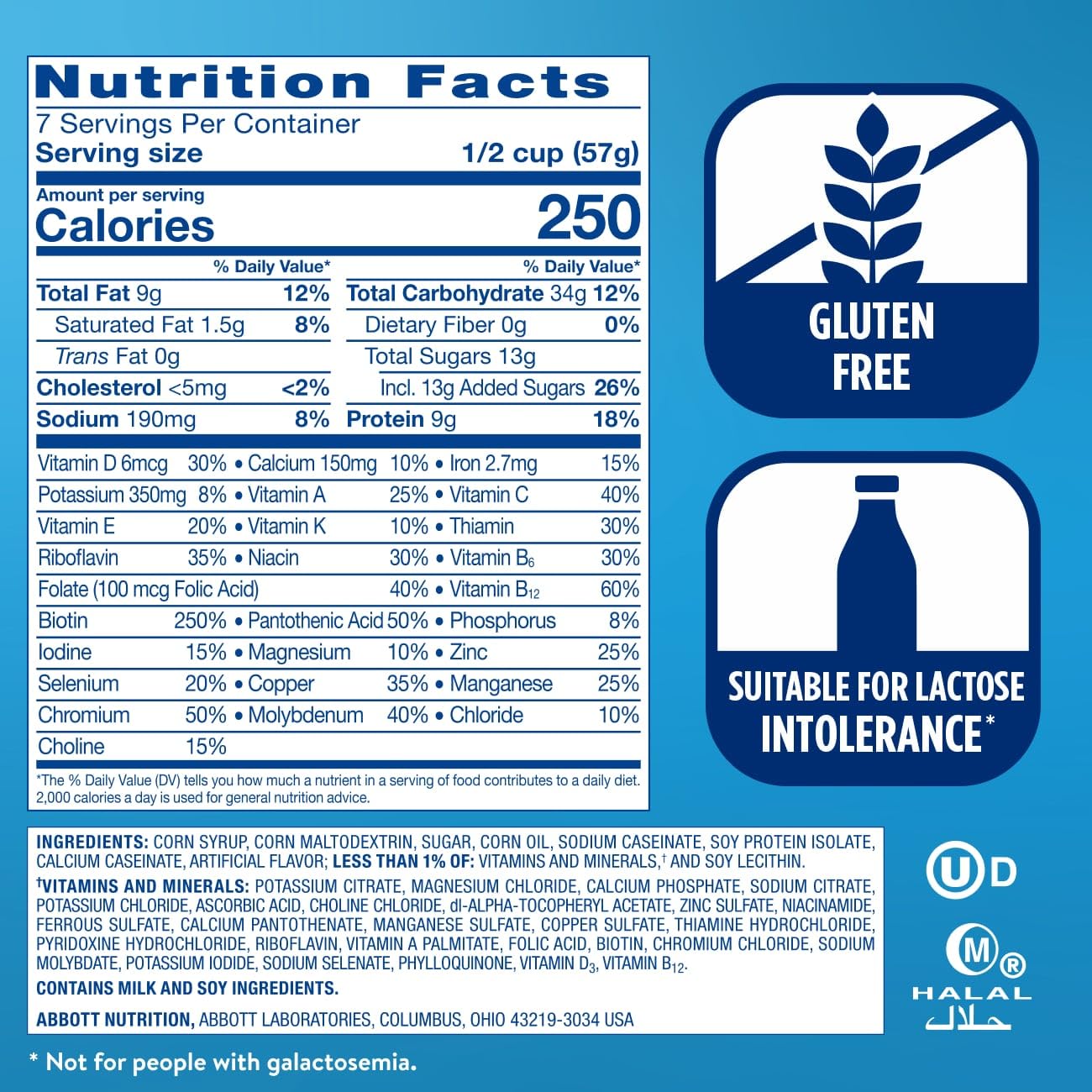 Ensure Protein Nutrition Powder Mix for Immune Support

