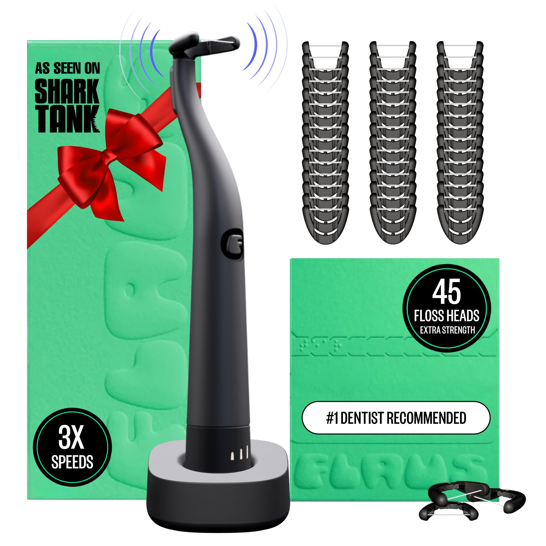Flaus Electric Flosser - Water Floss Alternative for Teeth and Gums