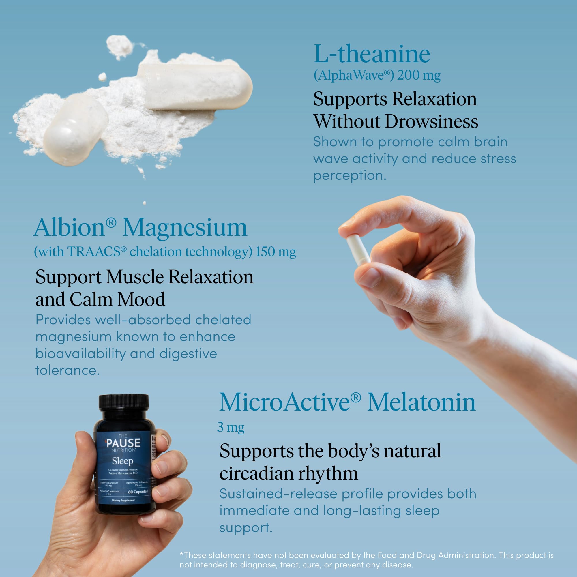 Pause Life Sleep Supplement – Nighttime Sleep Support

