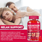 Magnesium Glycinate Gummies 600mg | Sugar Free for Adults


