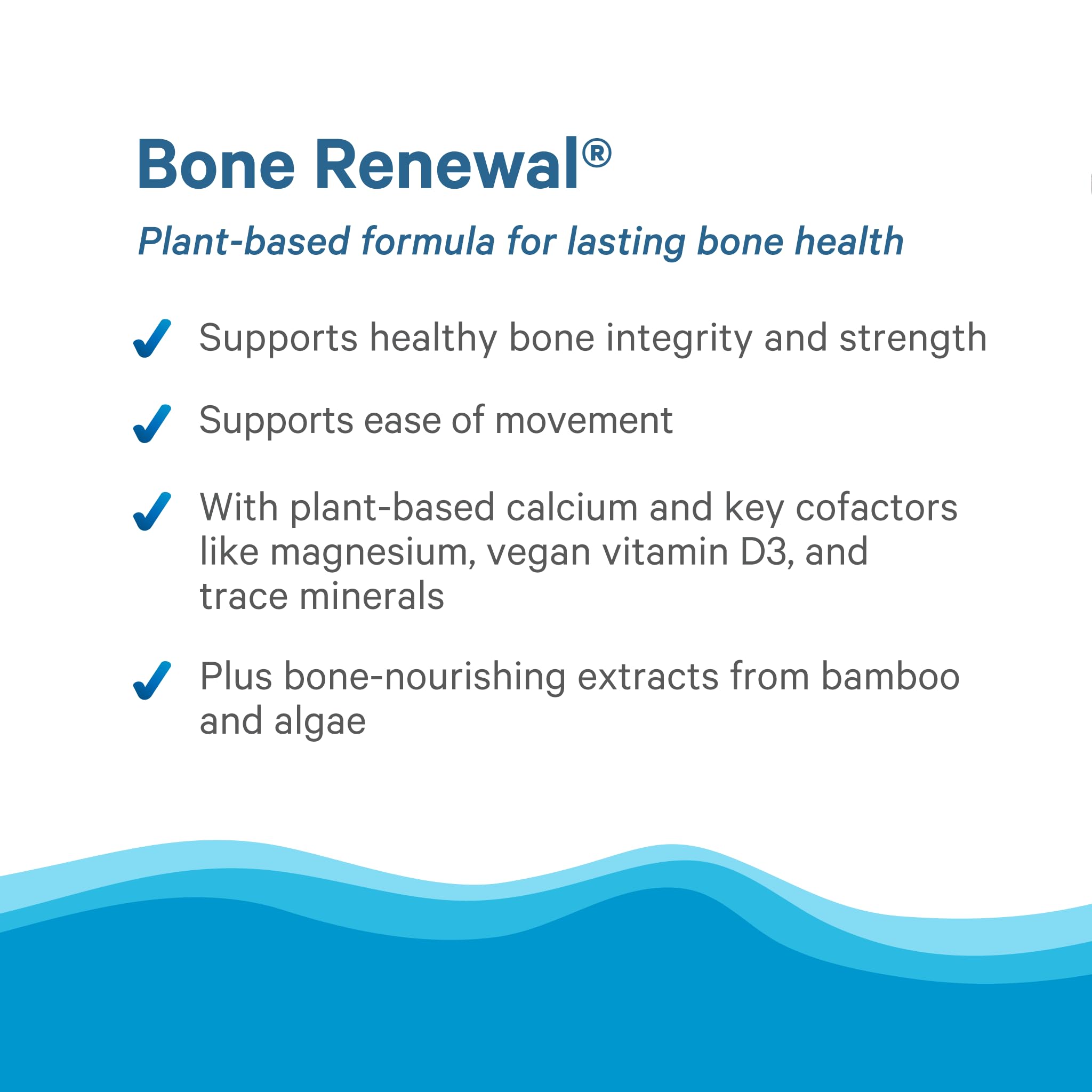 Pure Synergy Bone Renewal Bioavailable Calcium with D3 & K2

