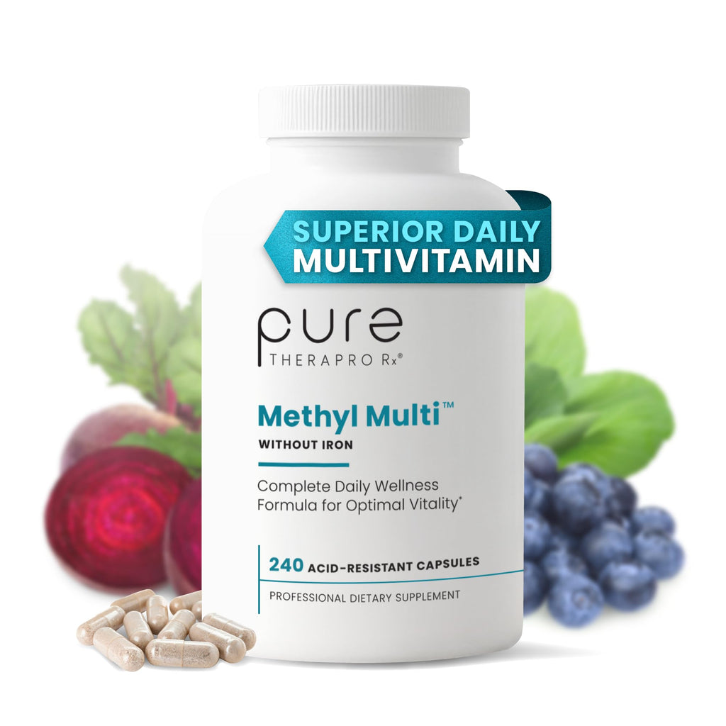 Pure TheraPro Rx Methylated Multivitamin – Iron-Free

