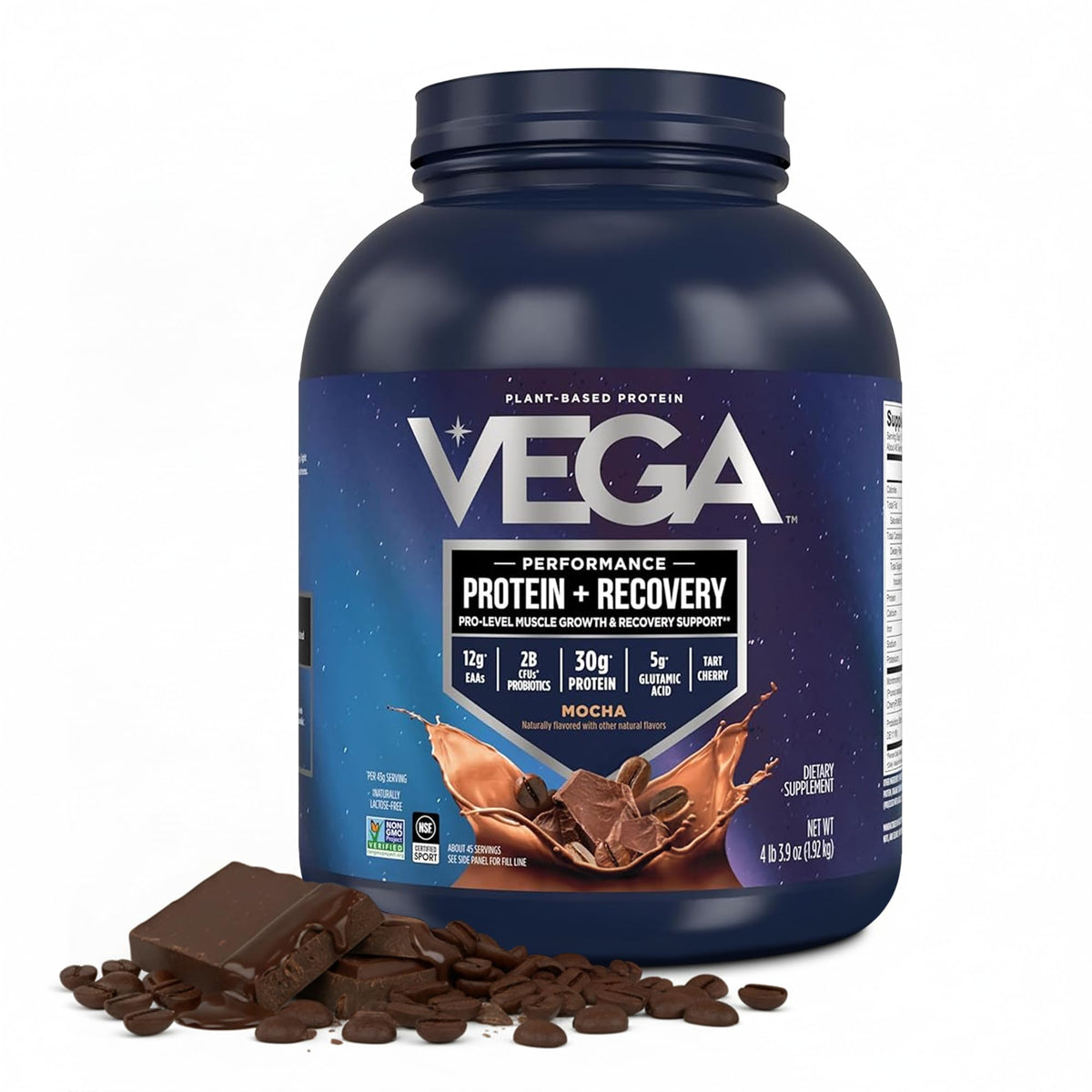 Vega Protein + Recovery Plant-Based Protein Powder