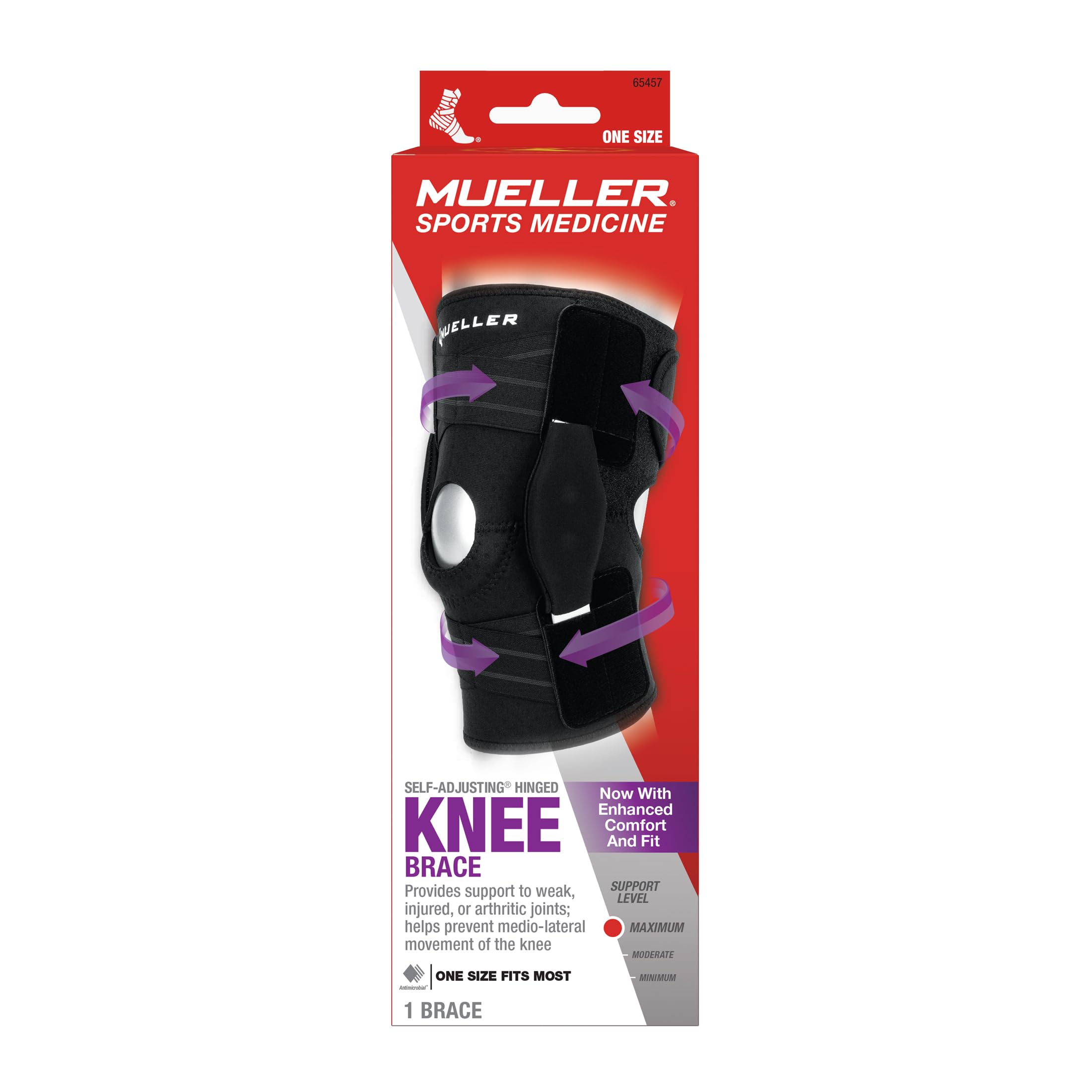 Mueller Hinged Knee Brace for Pain Relief

