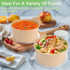 Disposable Bowls for Meals and Takeout

