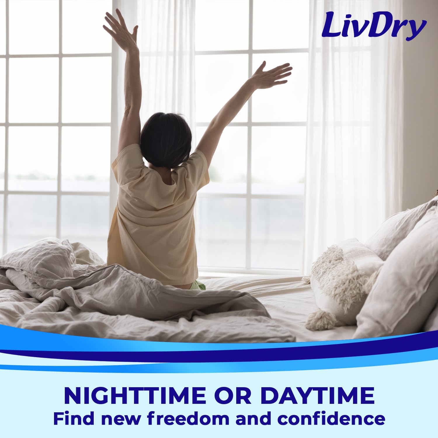 LivDry Adult Incontinence Underwear | Leak Protection

