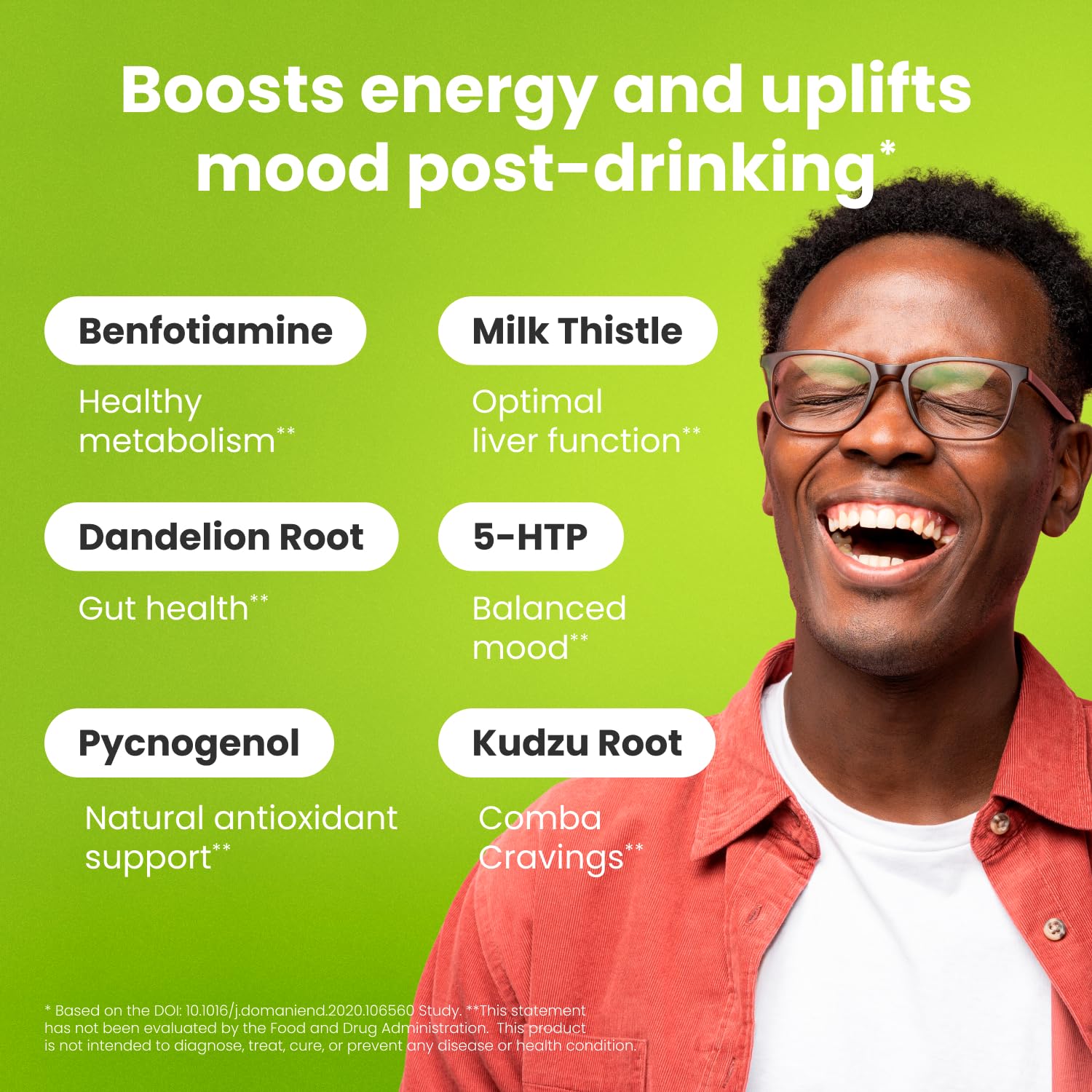 NoMoreDrinks Alcohol Craving Supplement – Liver Detox

