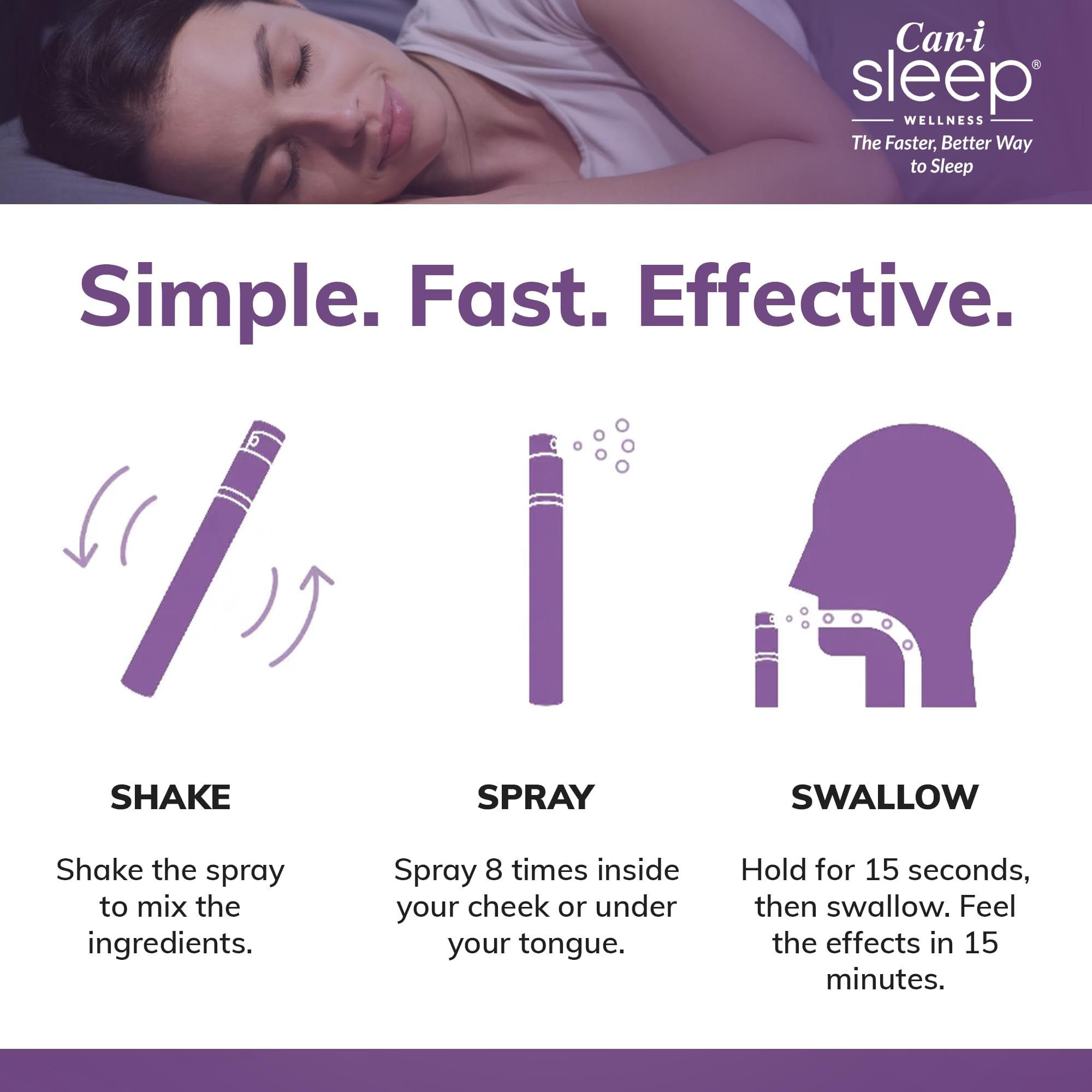 Can-i Sleep Spray for Adults – Fast-Acting Sleep Aid

