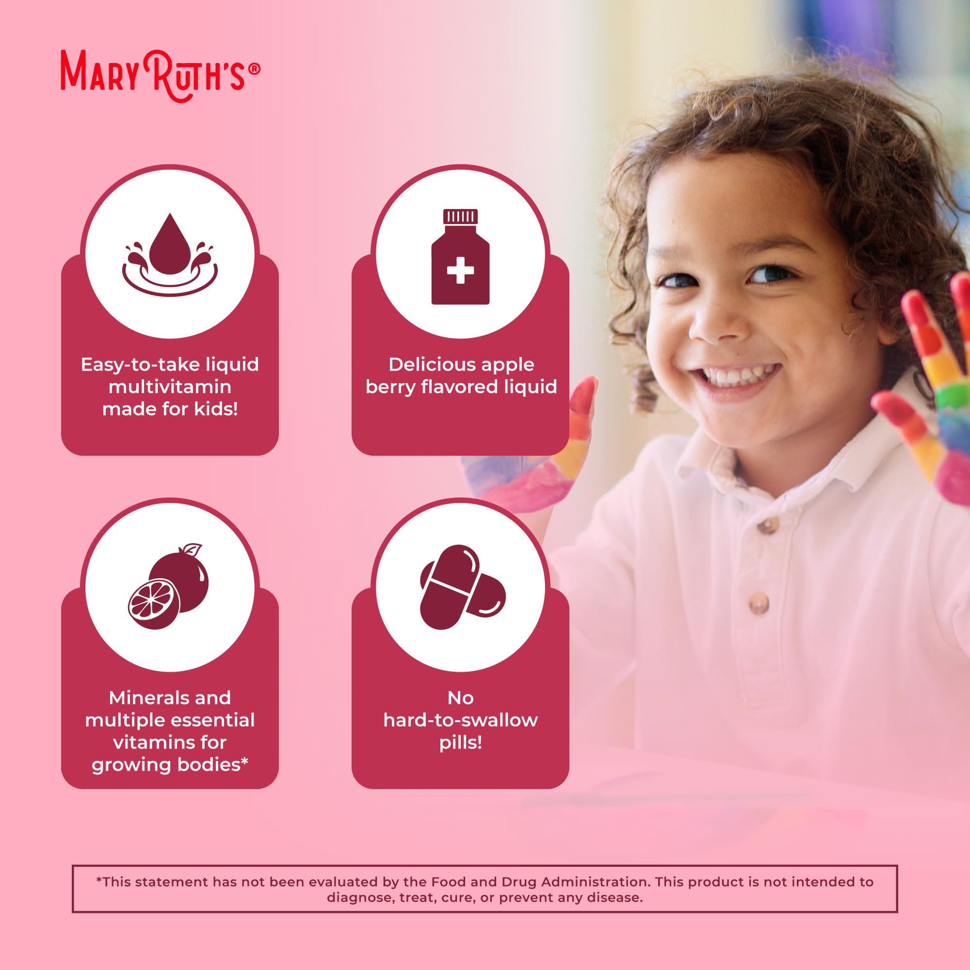 MaryRuth’s Kids Liquid Multivitamin – Immune Support

