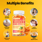 Ceecisee Calcium Magnesium Zinc Gummies with Vitamin D3

