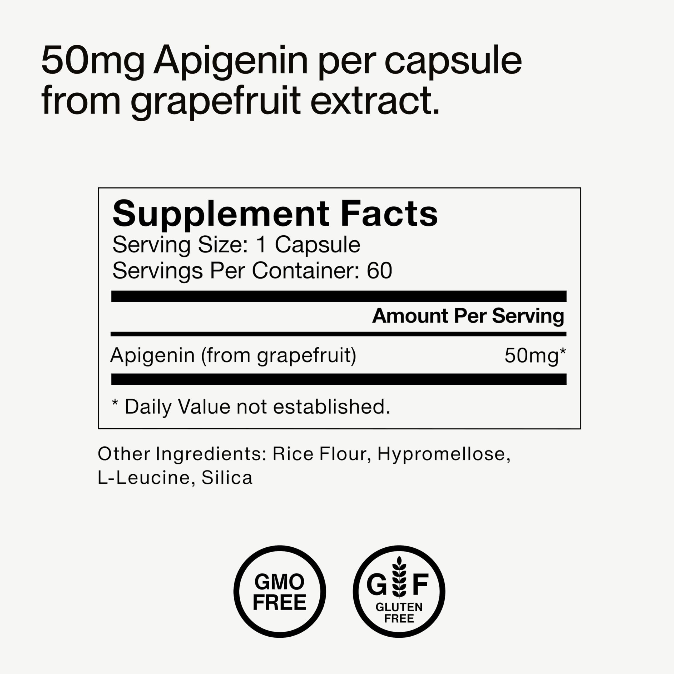 Momentous Apigenin Supplement | Sleep Support

