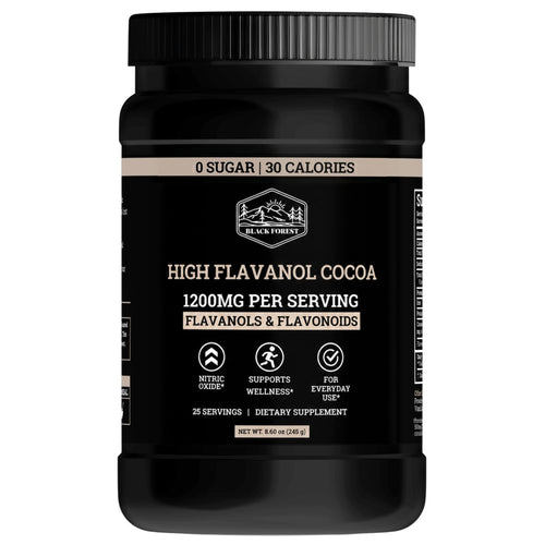 Black Forest Cocoa Powder with Flavanols - Non-GMO Vegan

