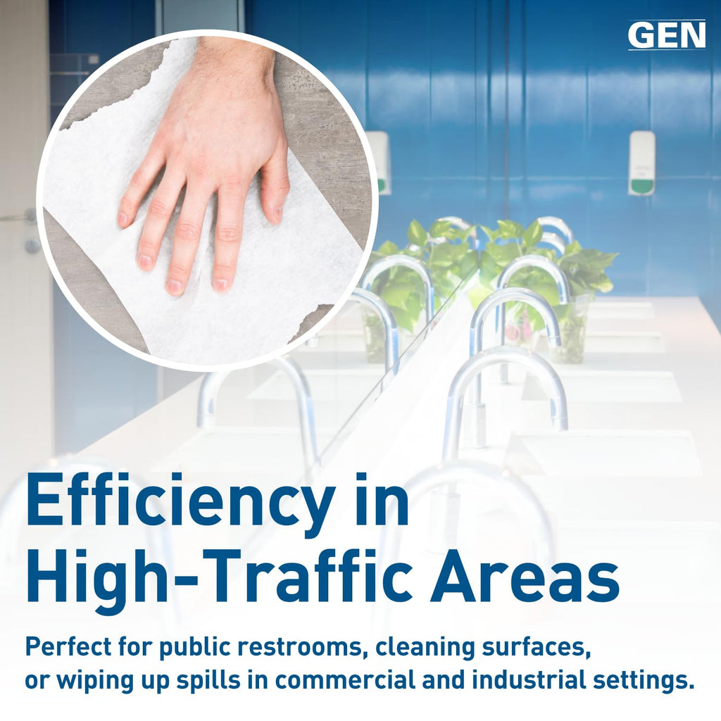 GEN Hardwound Towels - Smooth Absorbent Performance

