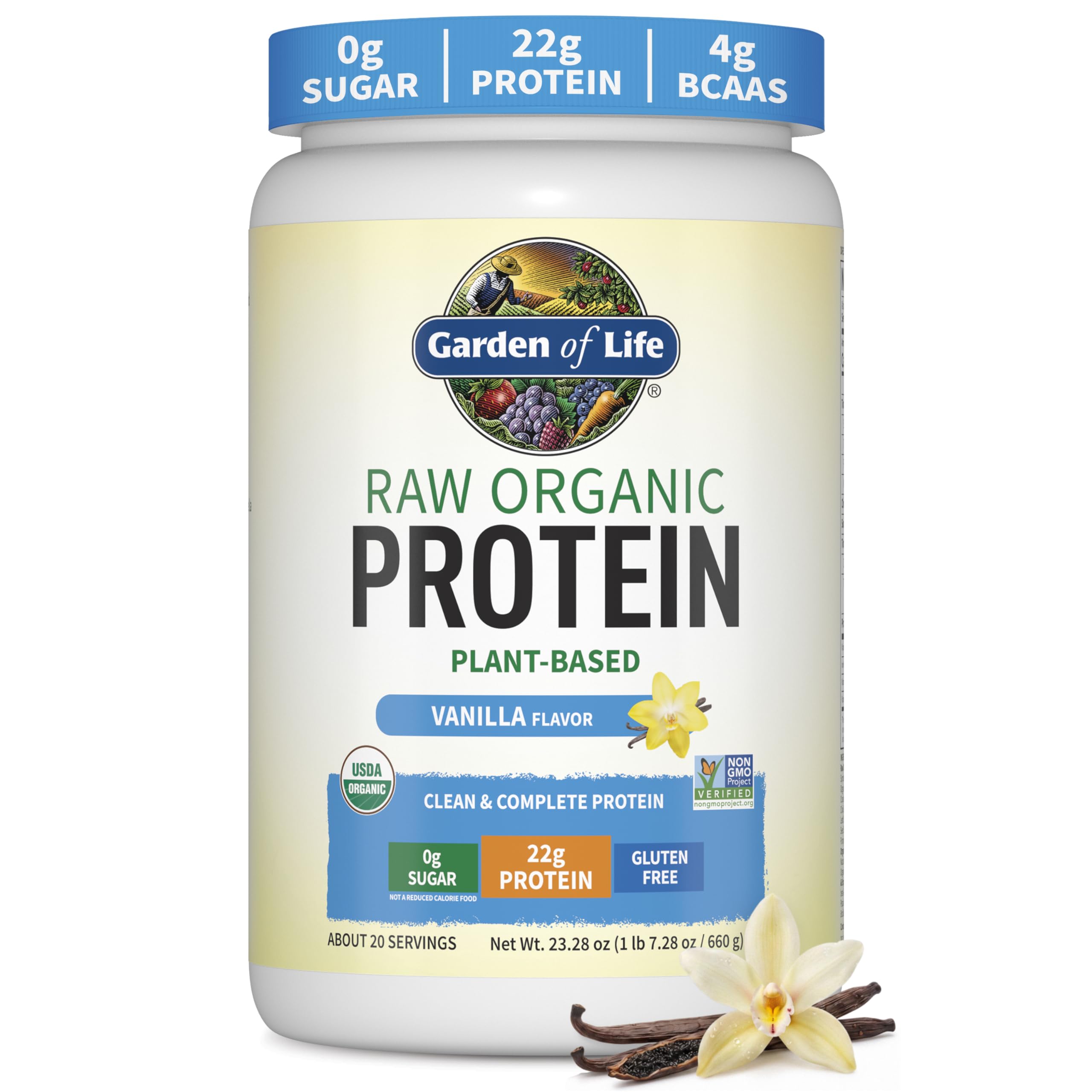 Garden of Life Vegan Protein Powder with Probiotics

