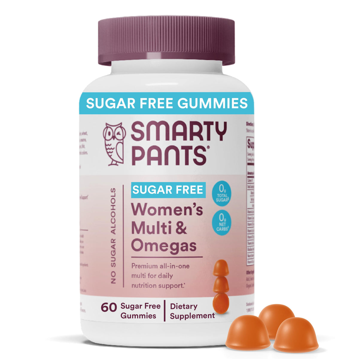 SmartyPants Women's Multivitamin Gummies with Omegas