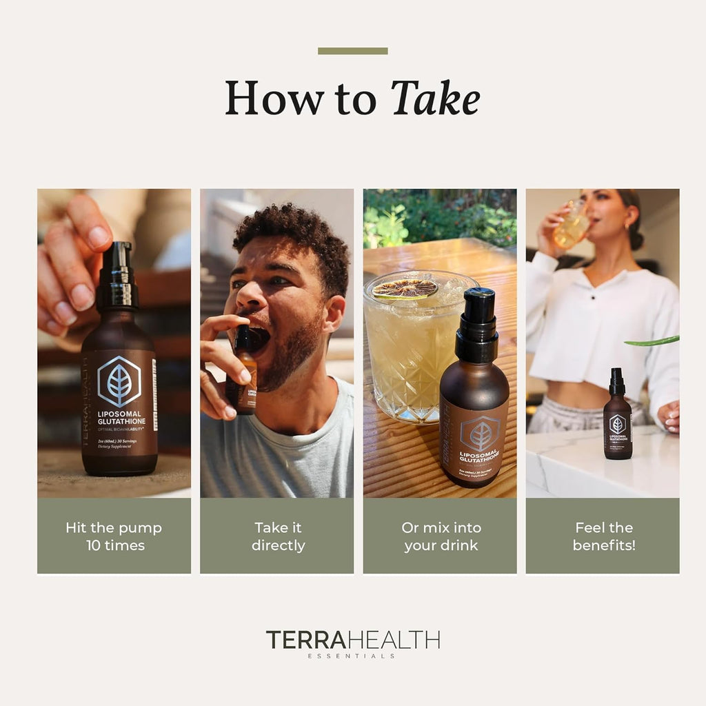 Terra Health Essentials Liposomal Glutathione Supplement

