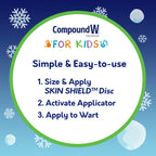 Compound W Freeze Off Wart Remover for Kids with Skin Shield

