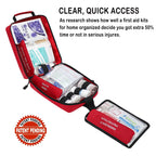 VRIEXSD Premium First Aid Kit for Home Office Travel

