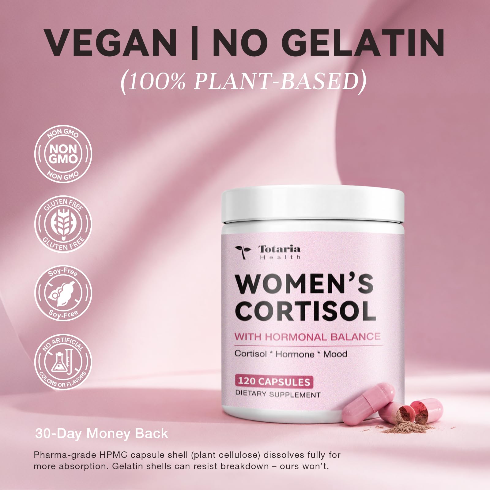 Totaria Hormonal Balance Supplement - Stress Support

