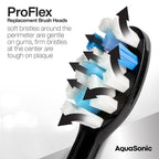 AquaSonic ProFlex Replacement Brush Heads | ADA Accepted

