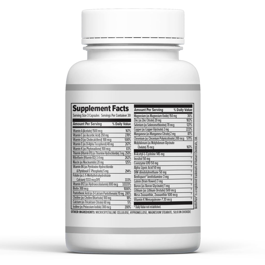 Methylated Multivitamin by 10X Health Optimize

