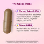OLLY Mellow Menopause Capsules for Women | EstroG-100 & GABA

