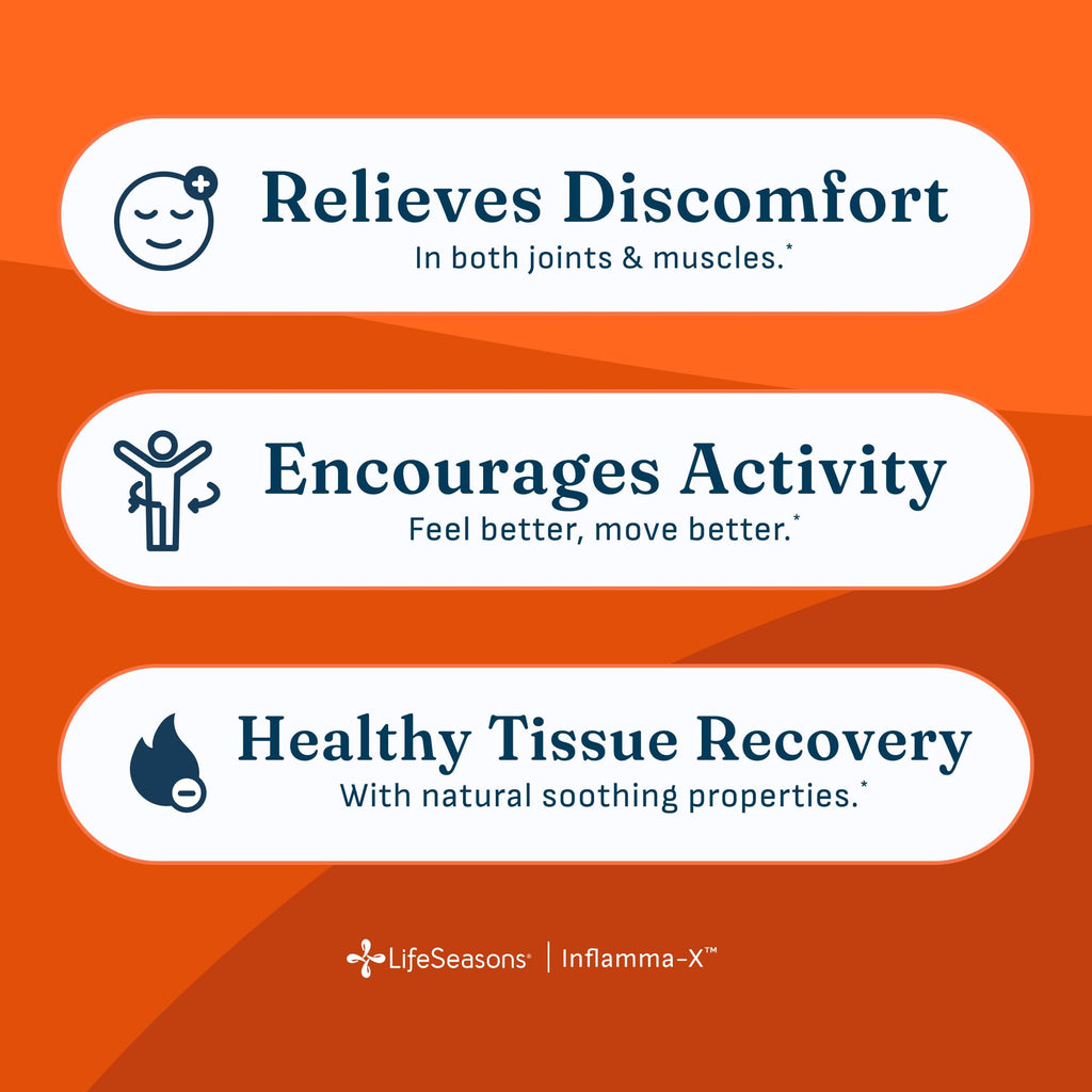 LifeSeasons Inflamma-X Joint & Tissue Support

