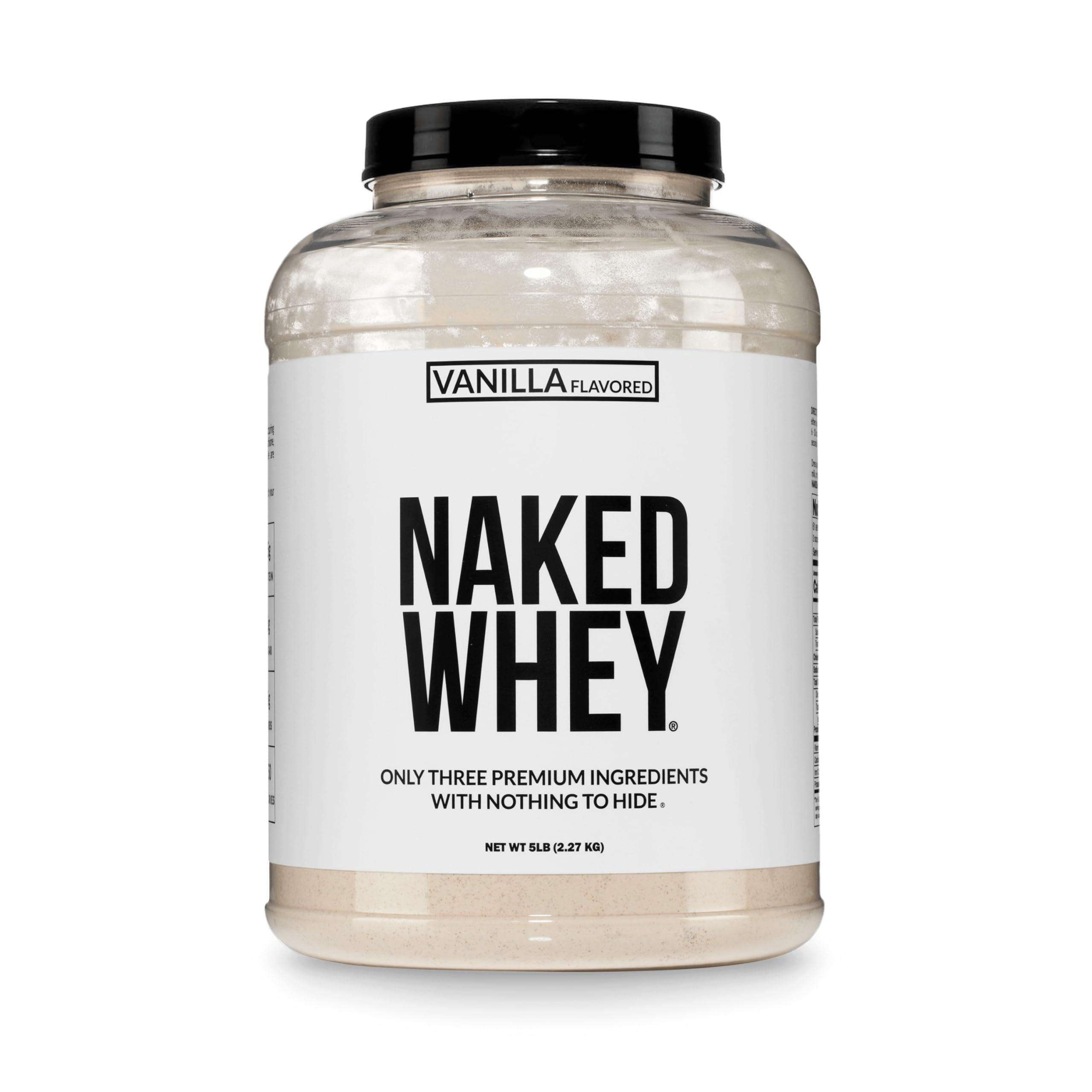NAKED Whey Protein Powder - Grass-Fed, Non-GMO, Gluten-Free