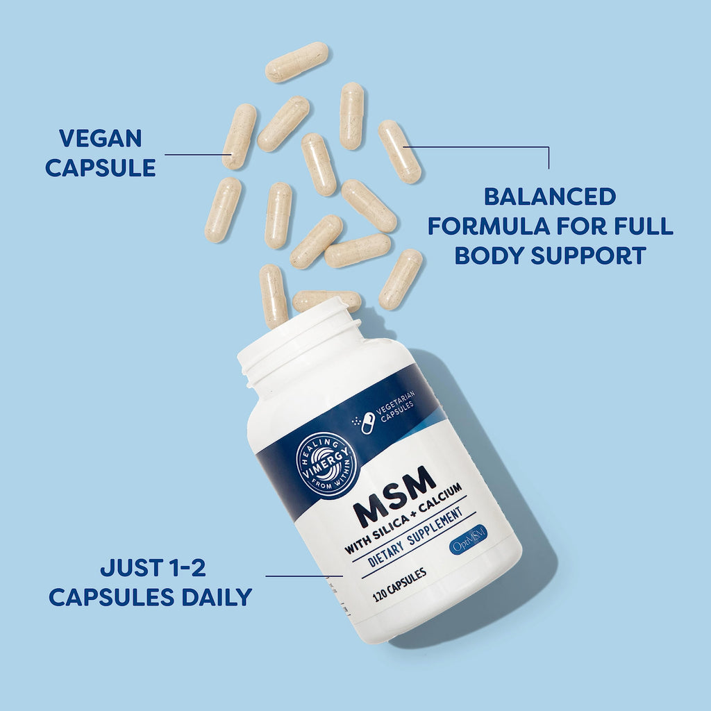 Vimergy MSM Capsules for Joint and Bone Health


