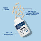 Vimergy MSM Capsules for Joint and Bone Health

