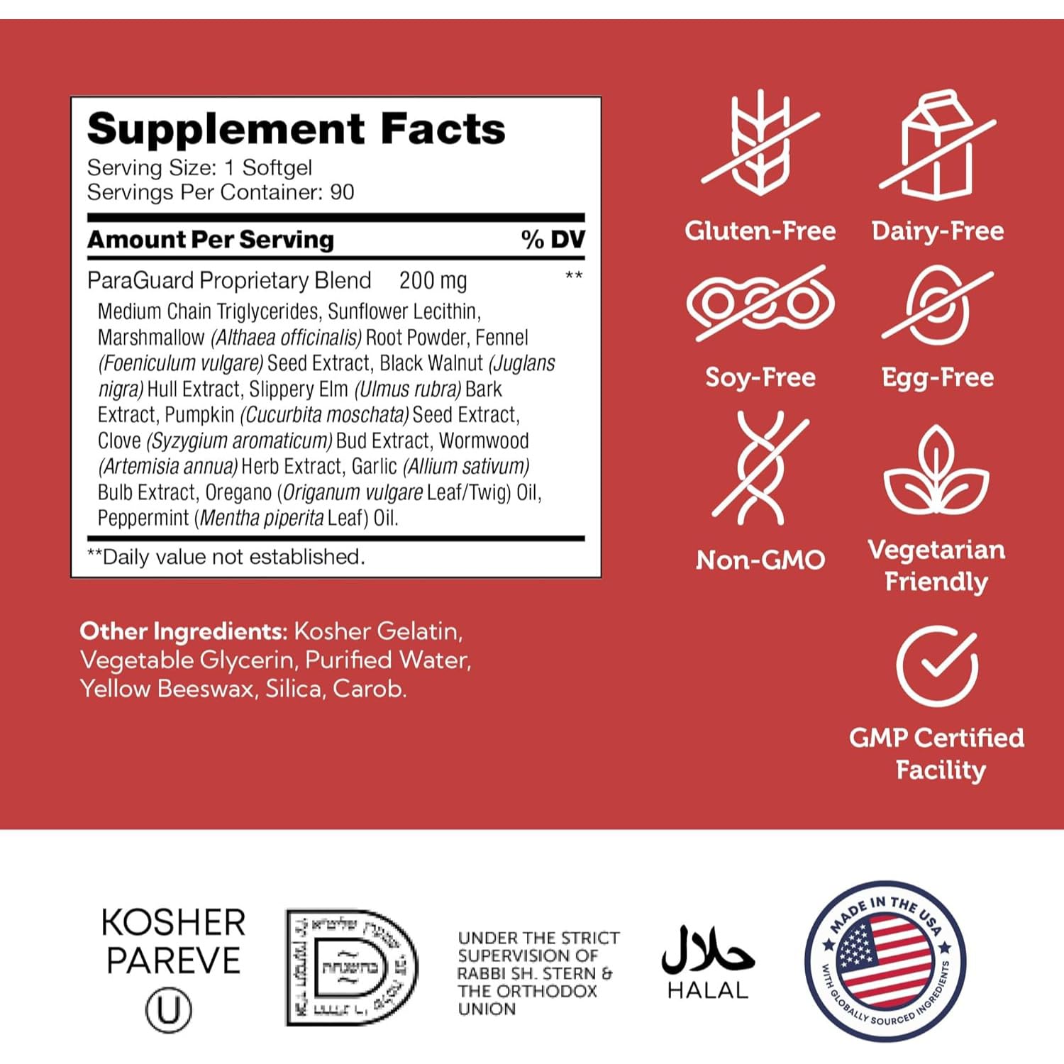 Zahler ParaGuard Digestive Health Support

