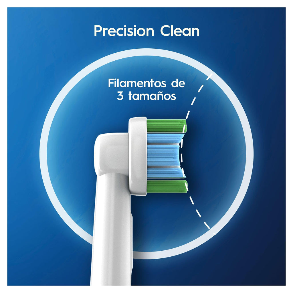 Oral-B Precision Clean Brush Heads with CleanMaximiser

