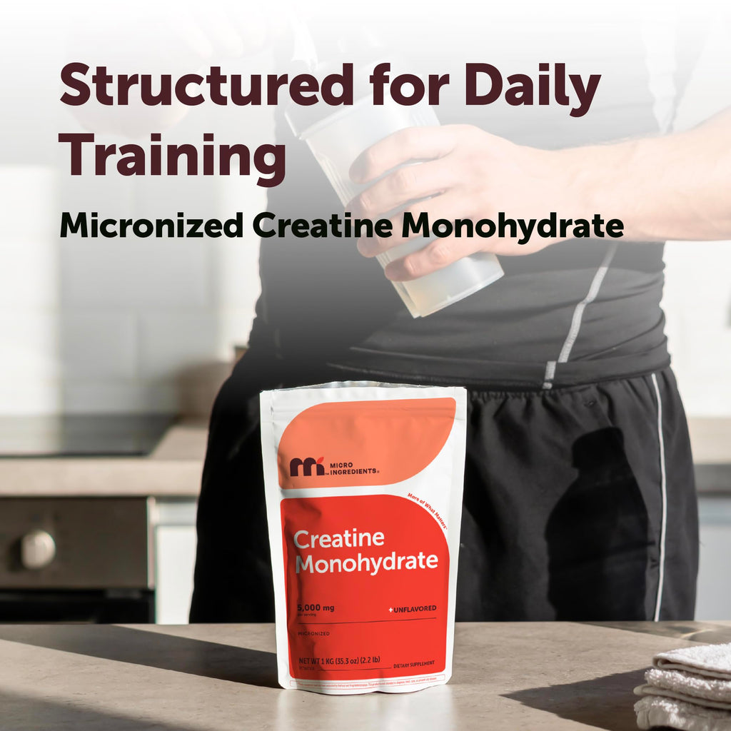 Micro Ingredients Creatine Monohydrate Powder - Unflavored

