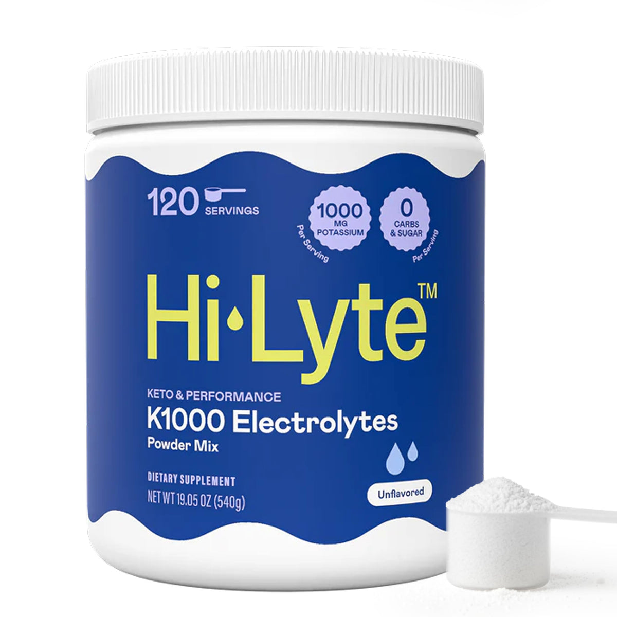 Hi-Lyte K1000 Electrolyte Powder Mix Zero Sugar