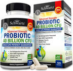 BioSchwartz Daily Probiotic Supplement - 40 Billion CFU


