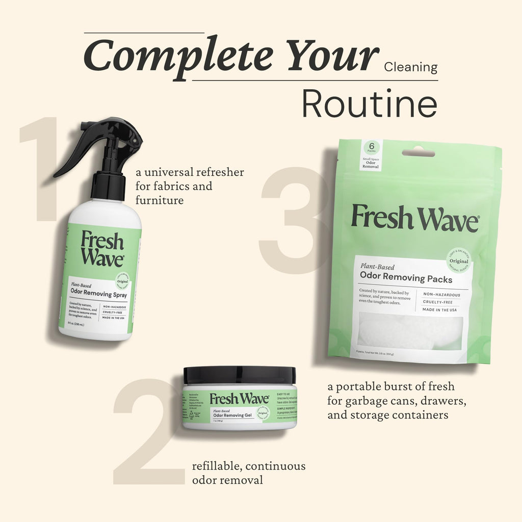 Fresh Wave Odor Removing Gel | Plant-Based Odor Eliminator

