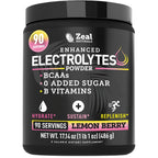 Zeal Electrolyte Powder - 90 Servings | Keto Hydration

