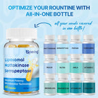 Liposomal Nattokinase & Serrapeptase Enzyme Supplement

