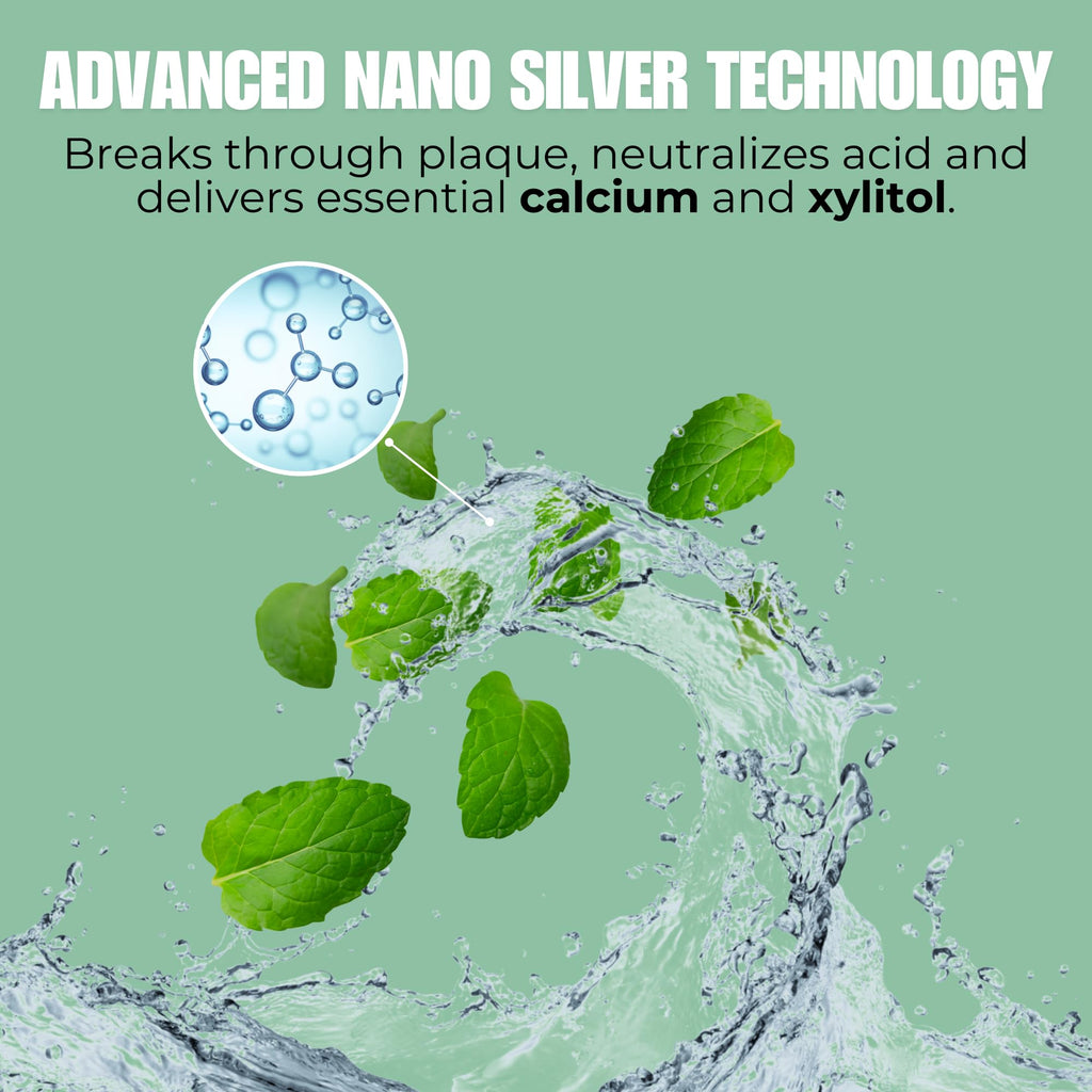 Elementa Silver Nano Mouth Wash with Xylitol | Alcohol Free

