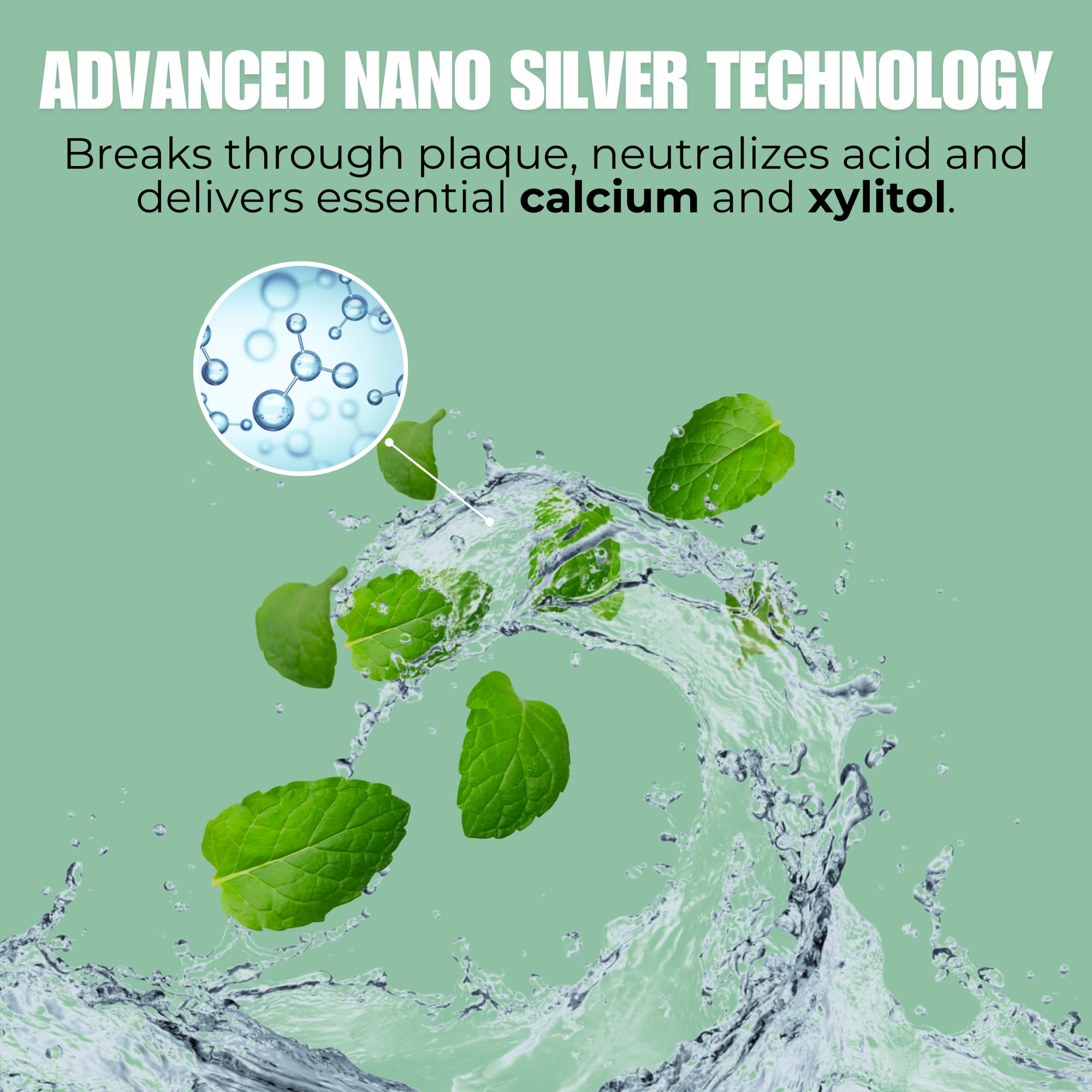 Elementa Silver Nano Mouth Wash with Xylitol | Alcohol Free

