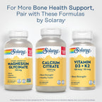 Solaray Calcium Citrate 1000 mg Chelated Calcium Supplement

