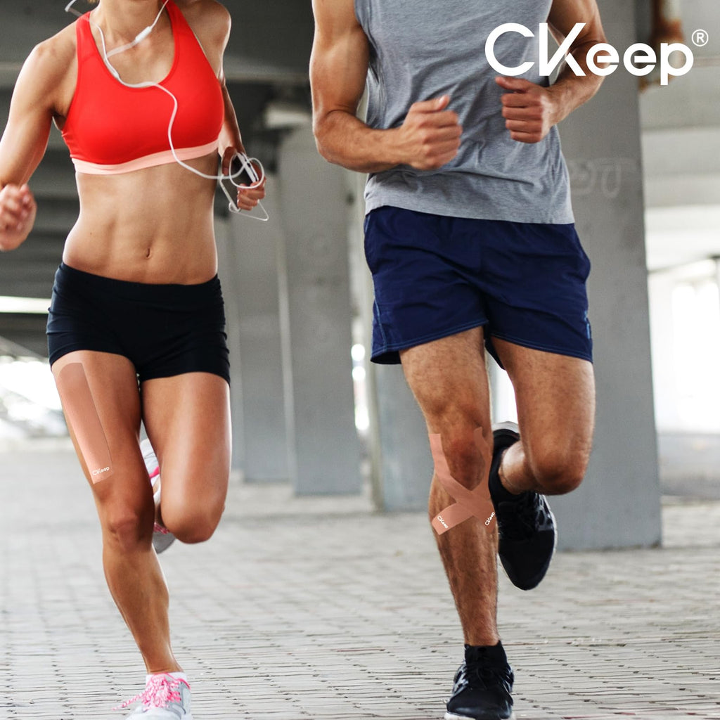 CKee p Kinesiology Tape - Latex Free Cotton Strips

