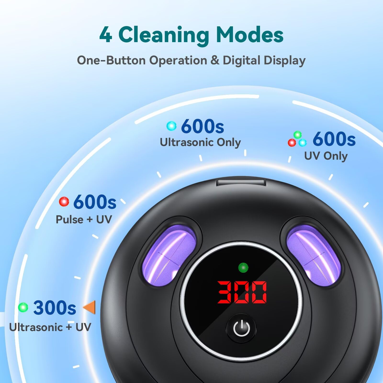 Dental Ultrasonic Retainer Cleaner Device

